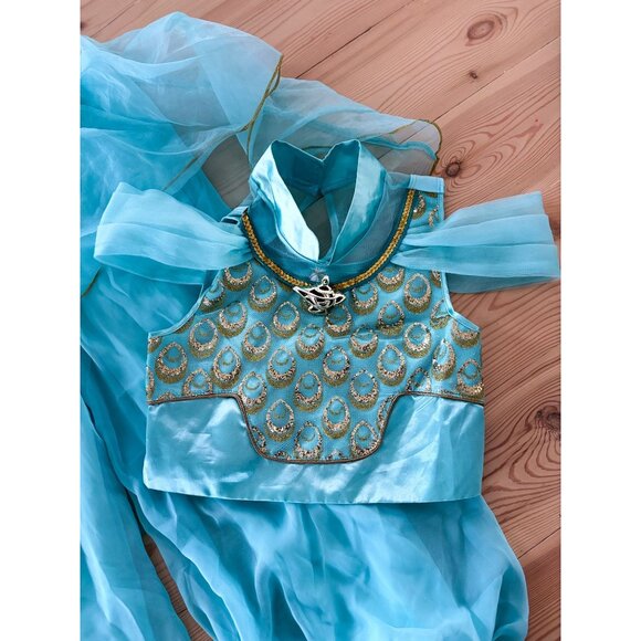 Disney Castle Collection Jasmine Costume Size 7/8 - Picture 2 of 6